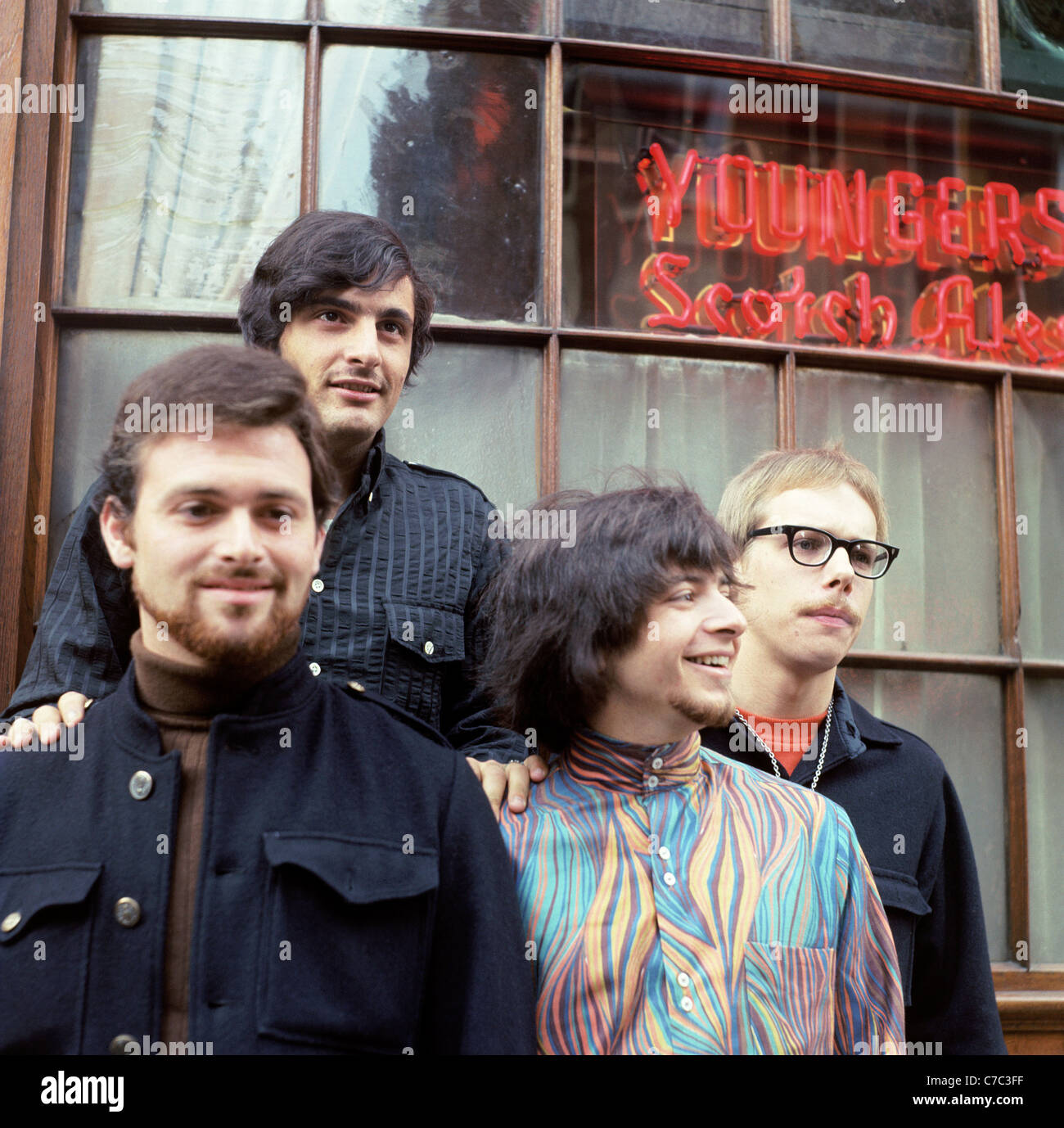 VANILLA FUDGE US group in October 1967 from left Mark Stein, Carmine