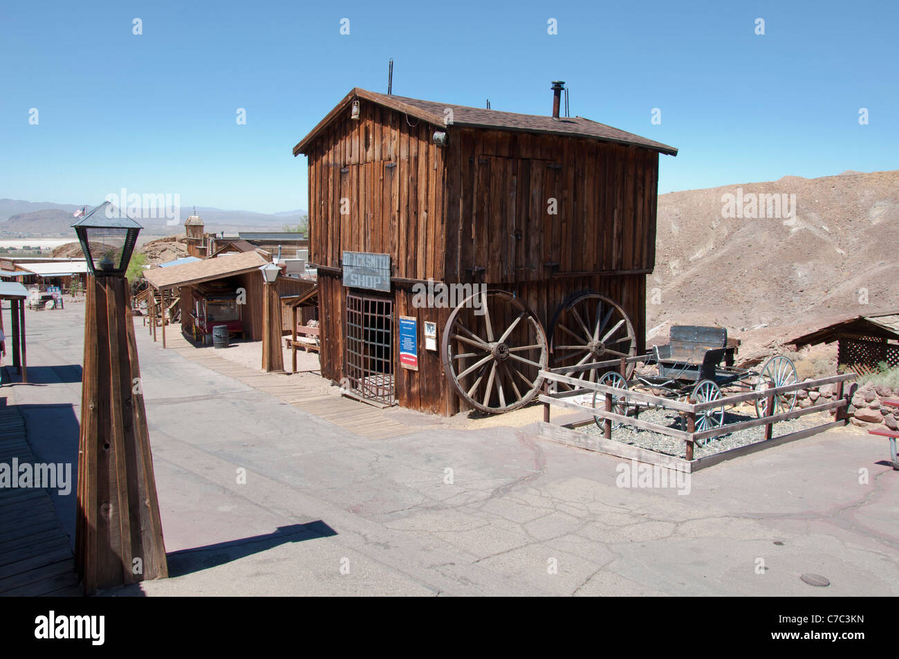 Calico Ghost Abandoned Mining Town Yermo San Bernardino County