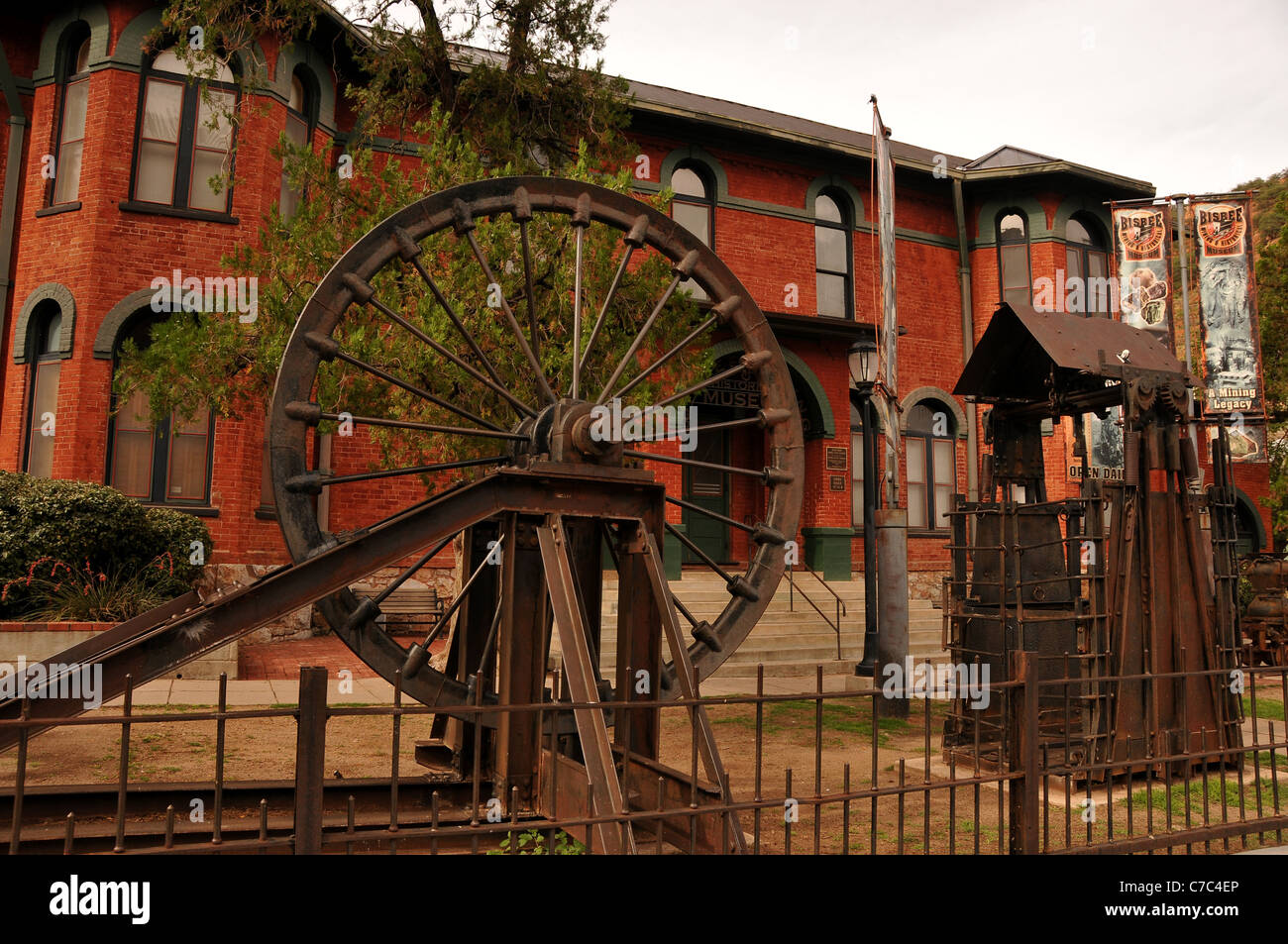 The Mining History Museum in Bisbee, Arizona, USA. Stock Photo