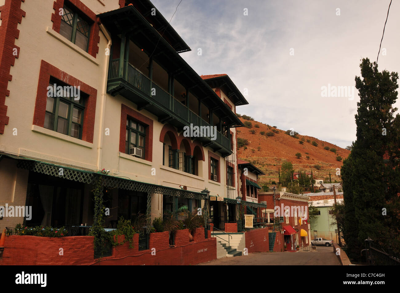 The Copper Queen Hotel in Bisbee, Arizona, USA Stock Photo Alamy