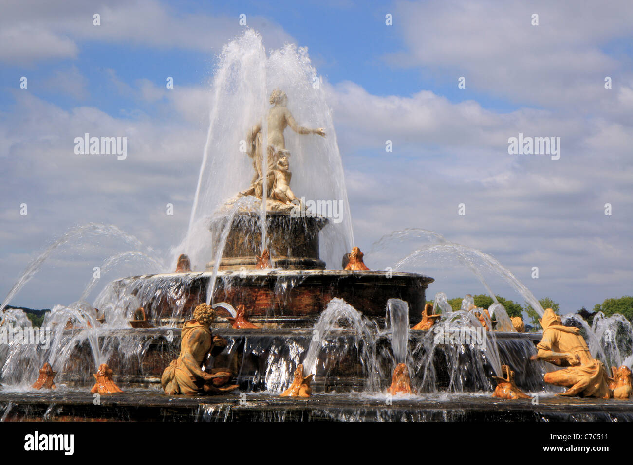 Chateau de Versailles, fountains, France Stock Photo Alamy
