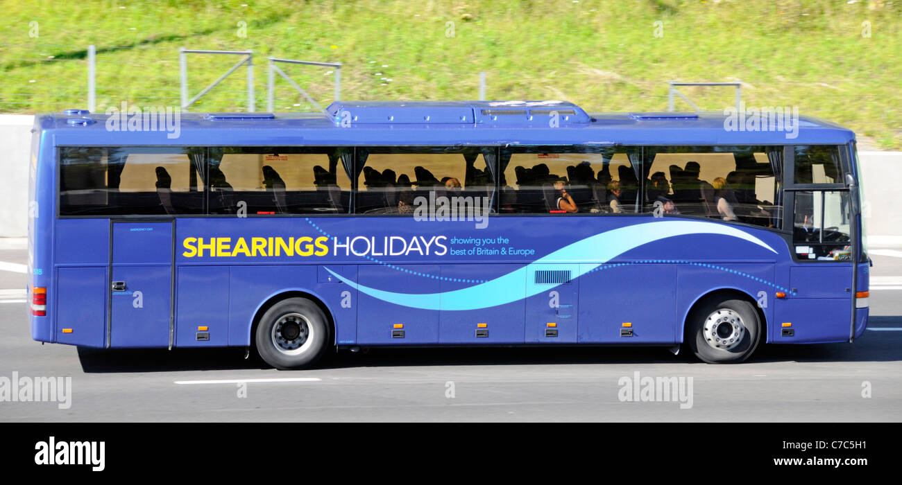 Shearings bus hires stock photography and images Alamy