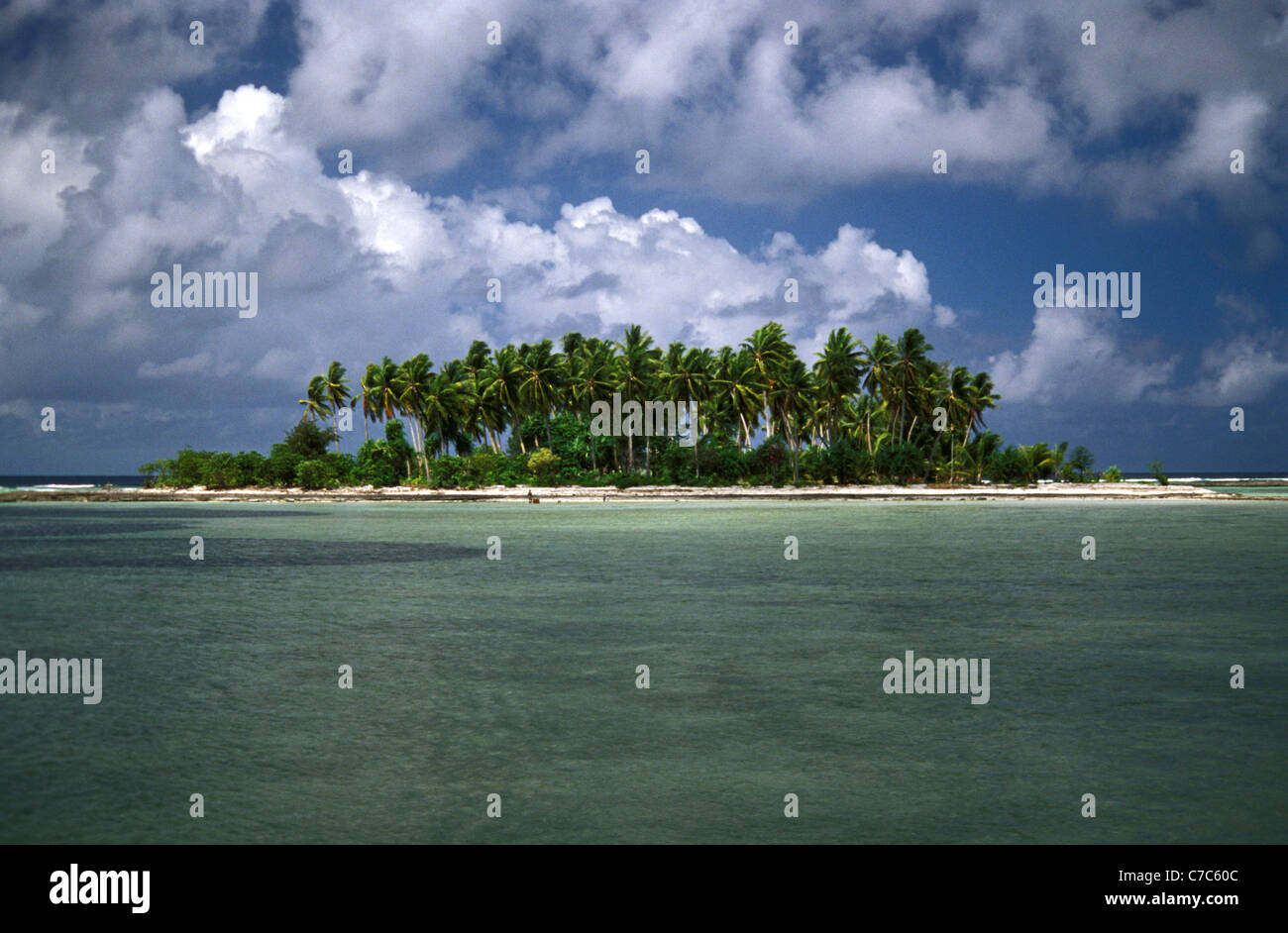 Islet, Tarawa Atoll, Kiribati, Central Pacific Stock Photo