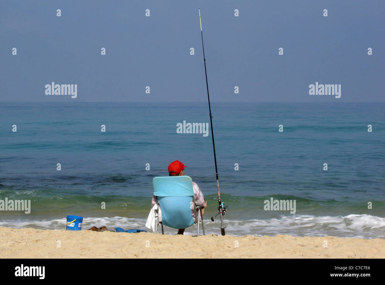 Israel - Nitzanim Beach Stock Photo