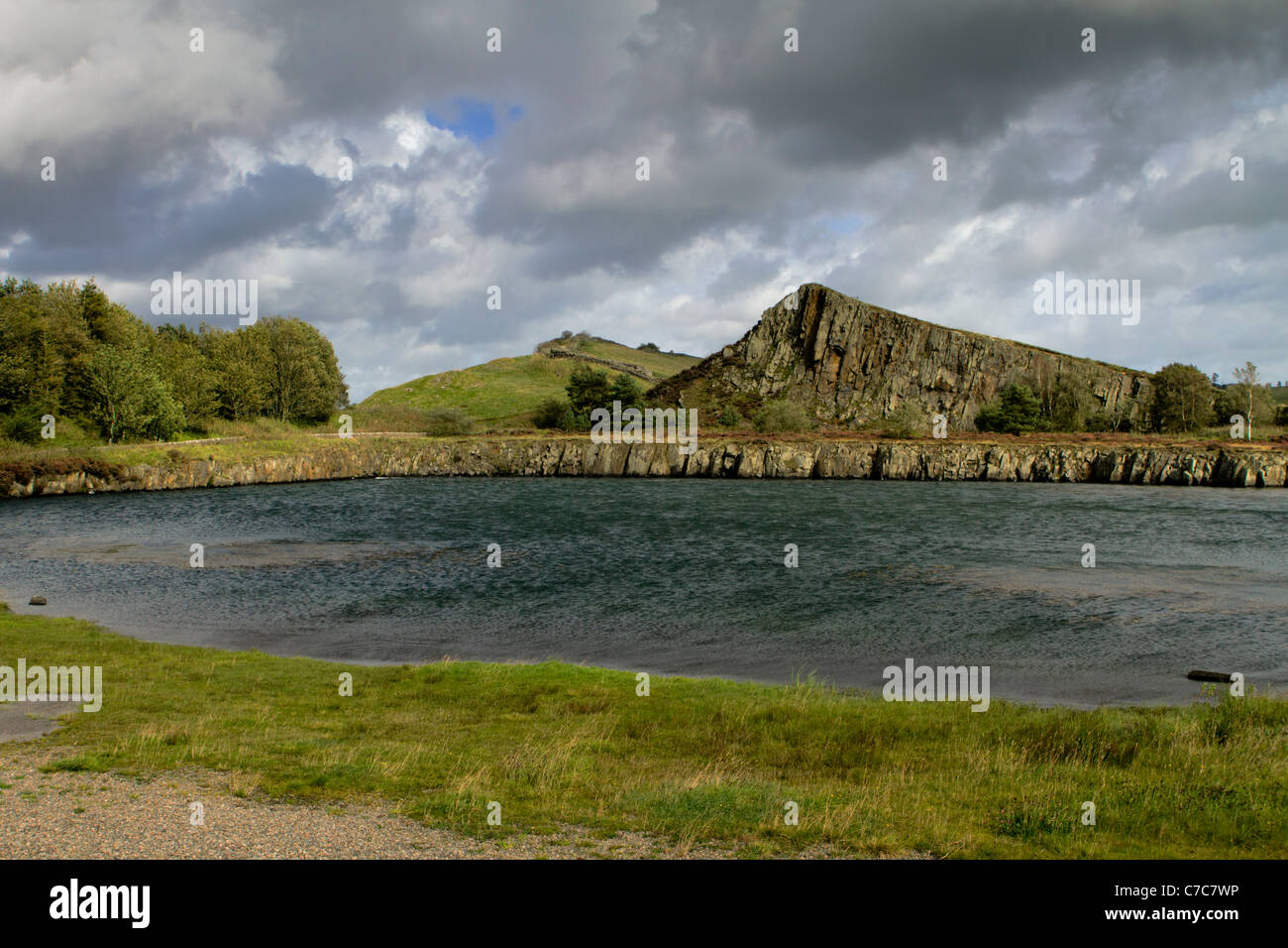 Cawfields Quarry, near Haltwhistle, in Hadrian's Wall country