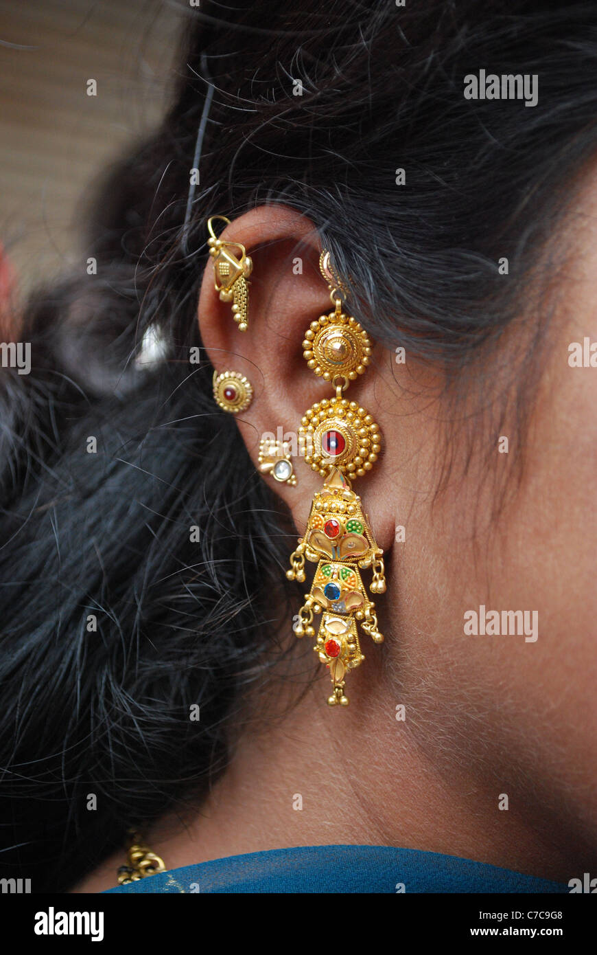 Ear ornaments hires stock photography and images Alamy