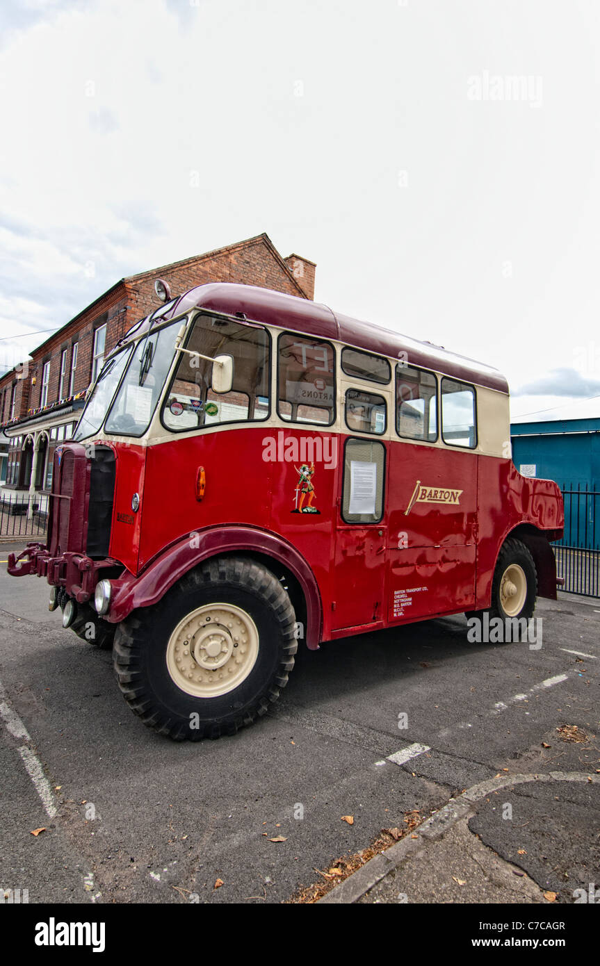 A vintage Barton's Bus Company AEC recovery vehicle Stock Photo Alamy