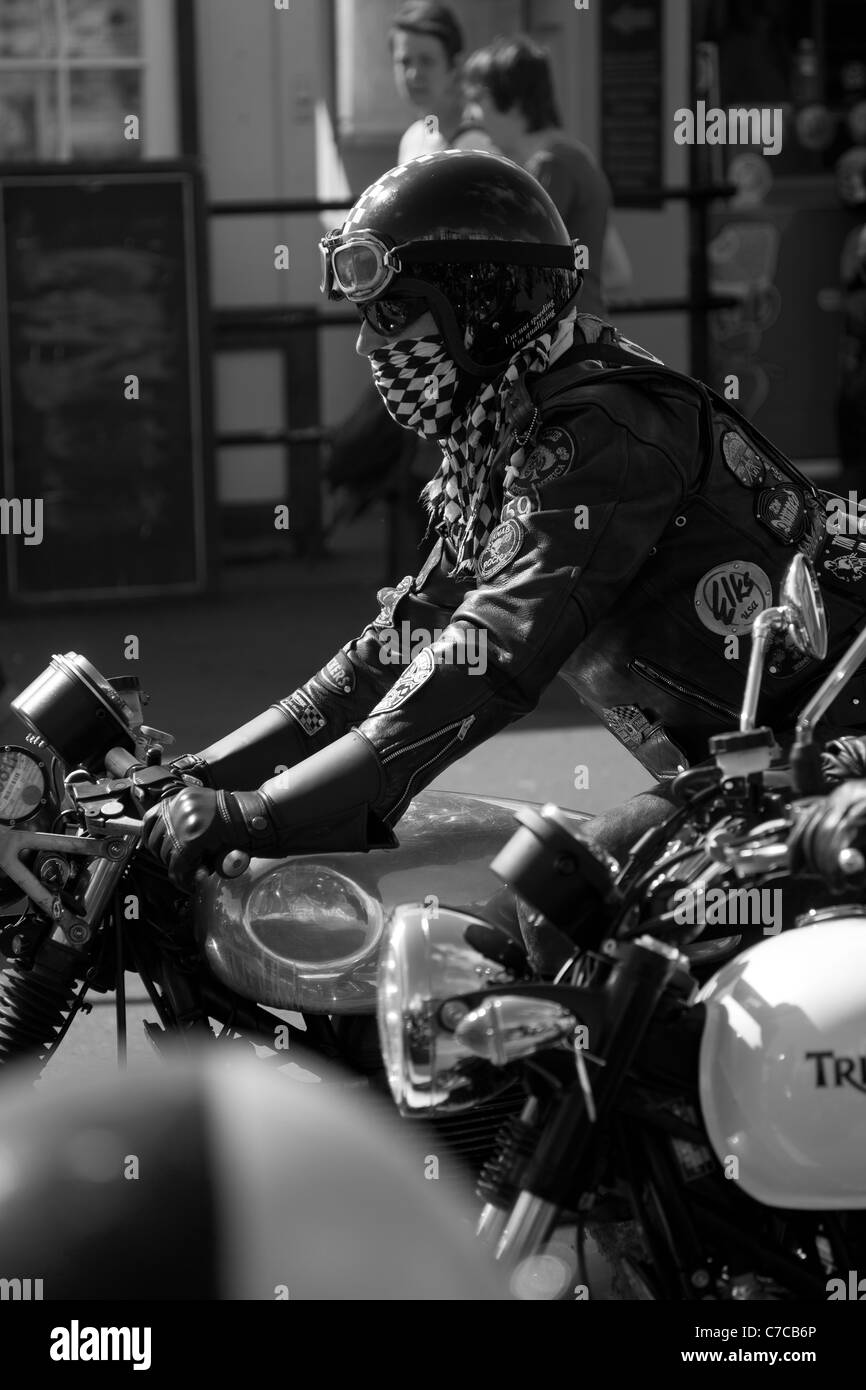 Ace Cafe London to Brighton motorcycle rally Stock Photo