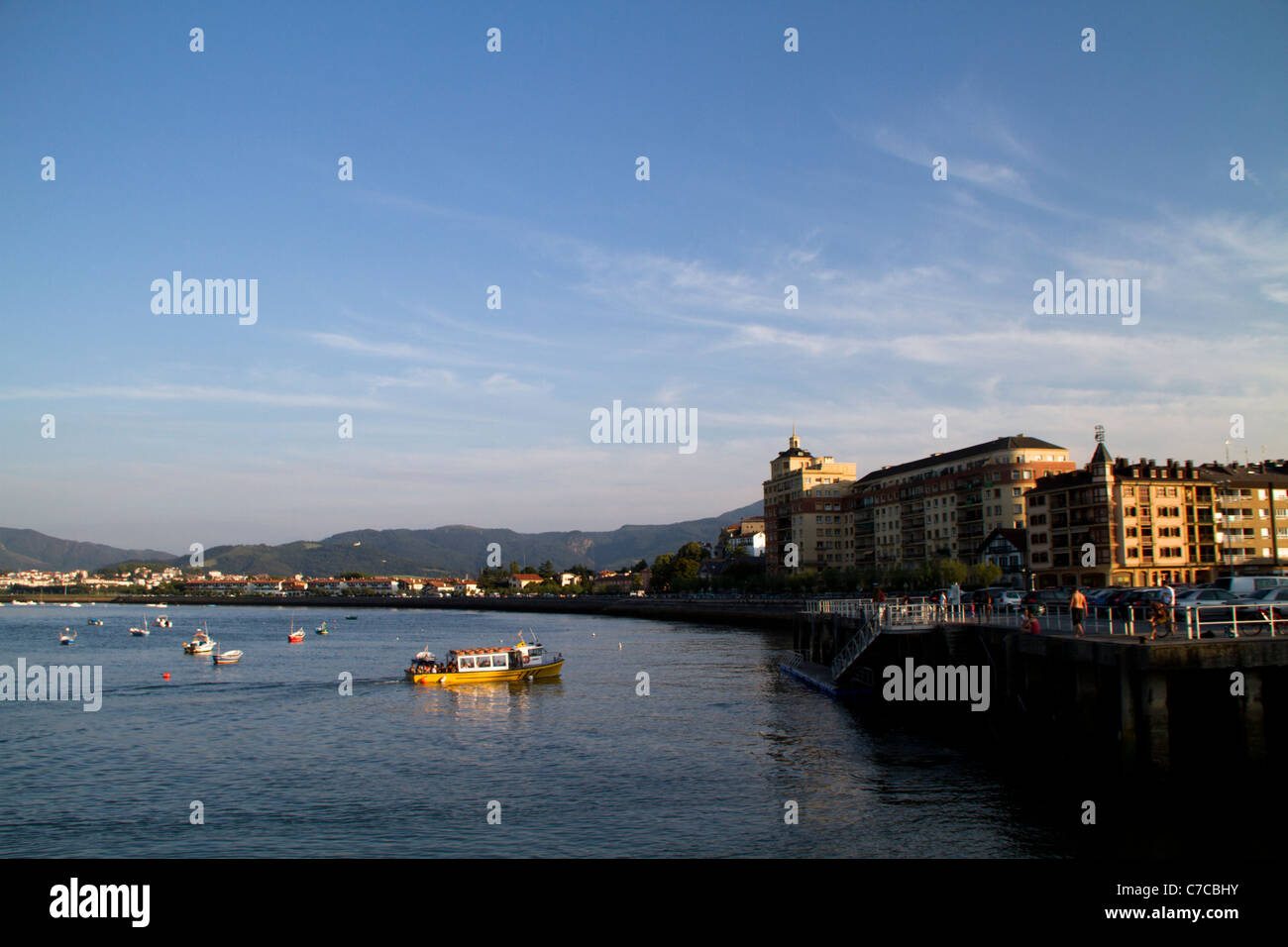 Hondarribia in the Basque country. Stock Photo