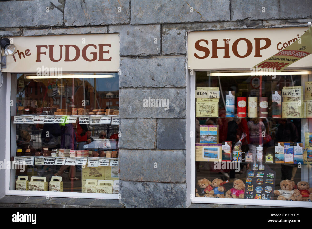The Fudge Shop at Padstow, Cornwall UK in May Stock Photo Alamy