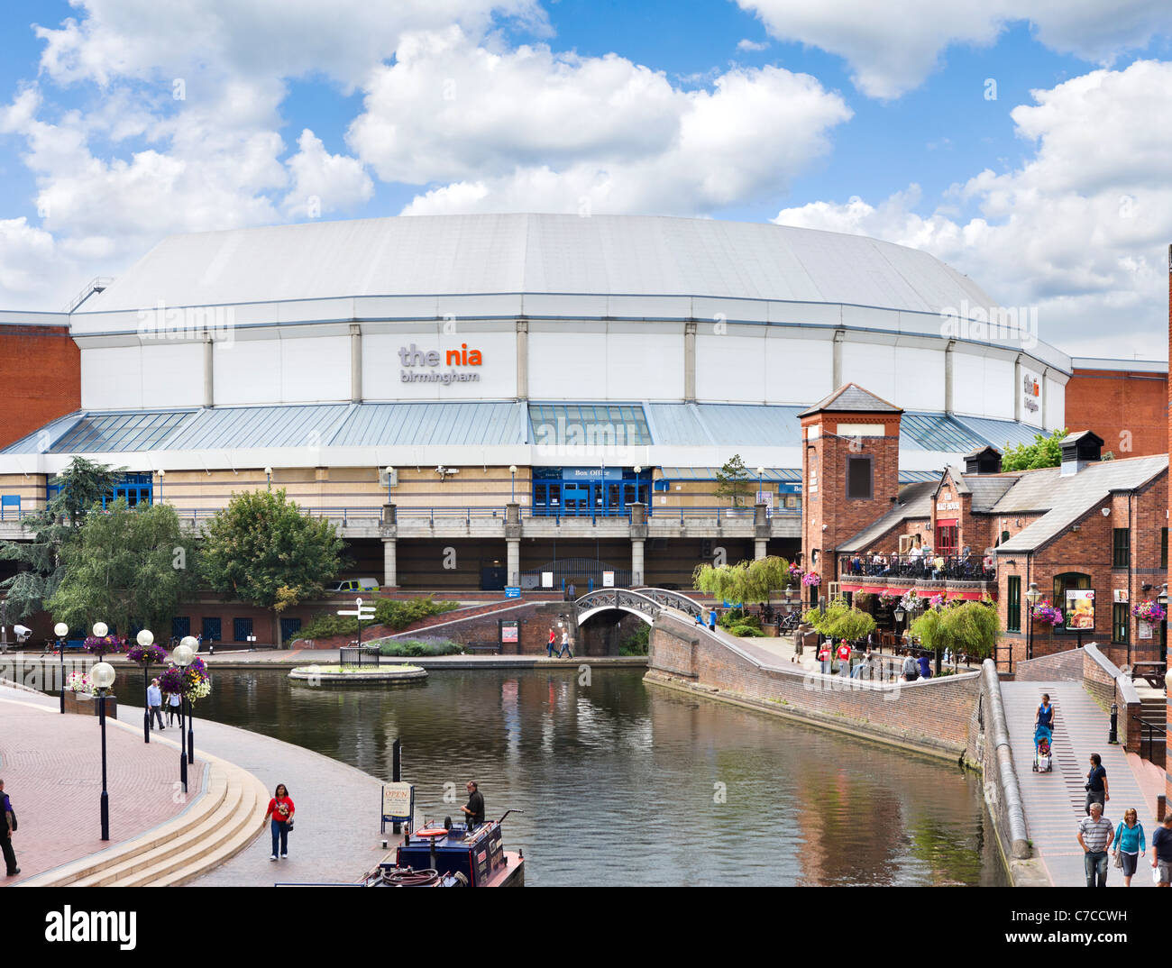Brindley place birmingham canal birmingham hires stock photography and