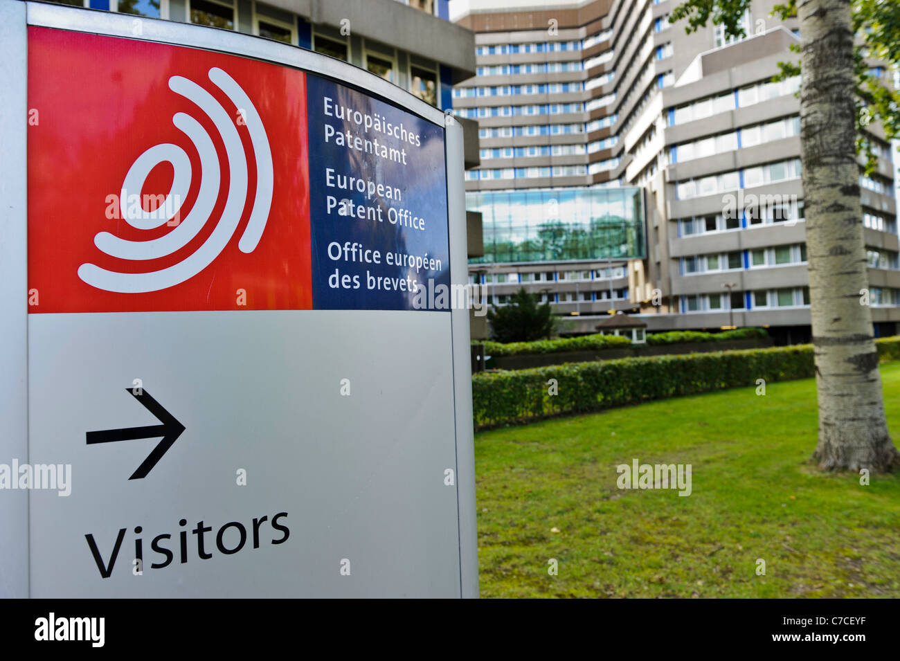 European Patent Office, Den Haag Stock Photo Alamy