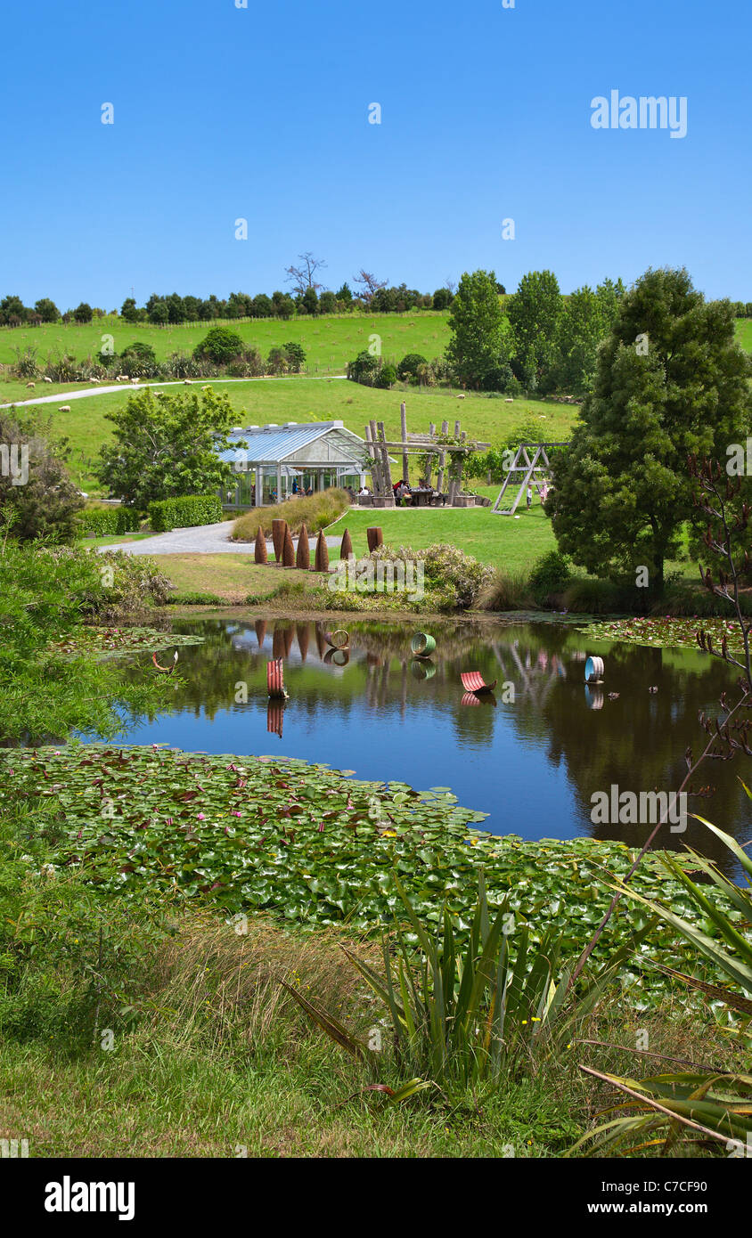 The Brick Bay Winery Gardens Lake And Sculpture Trail Warkworth