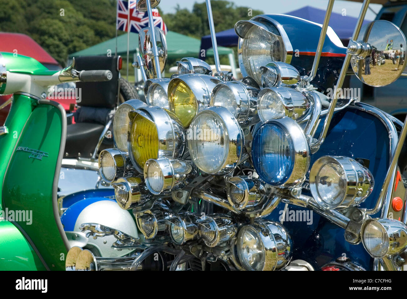 Bristol Volksfest Volkswagen car show. Stock Photo