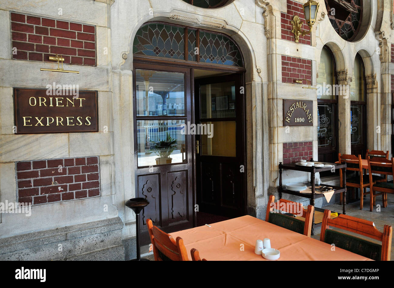 Orient Express BarRestaurant at Sirkeci Railway Station, the Orient