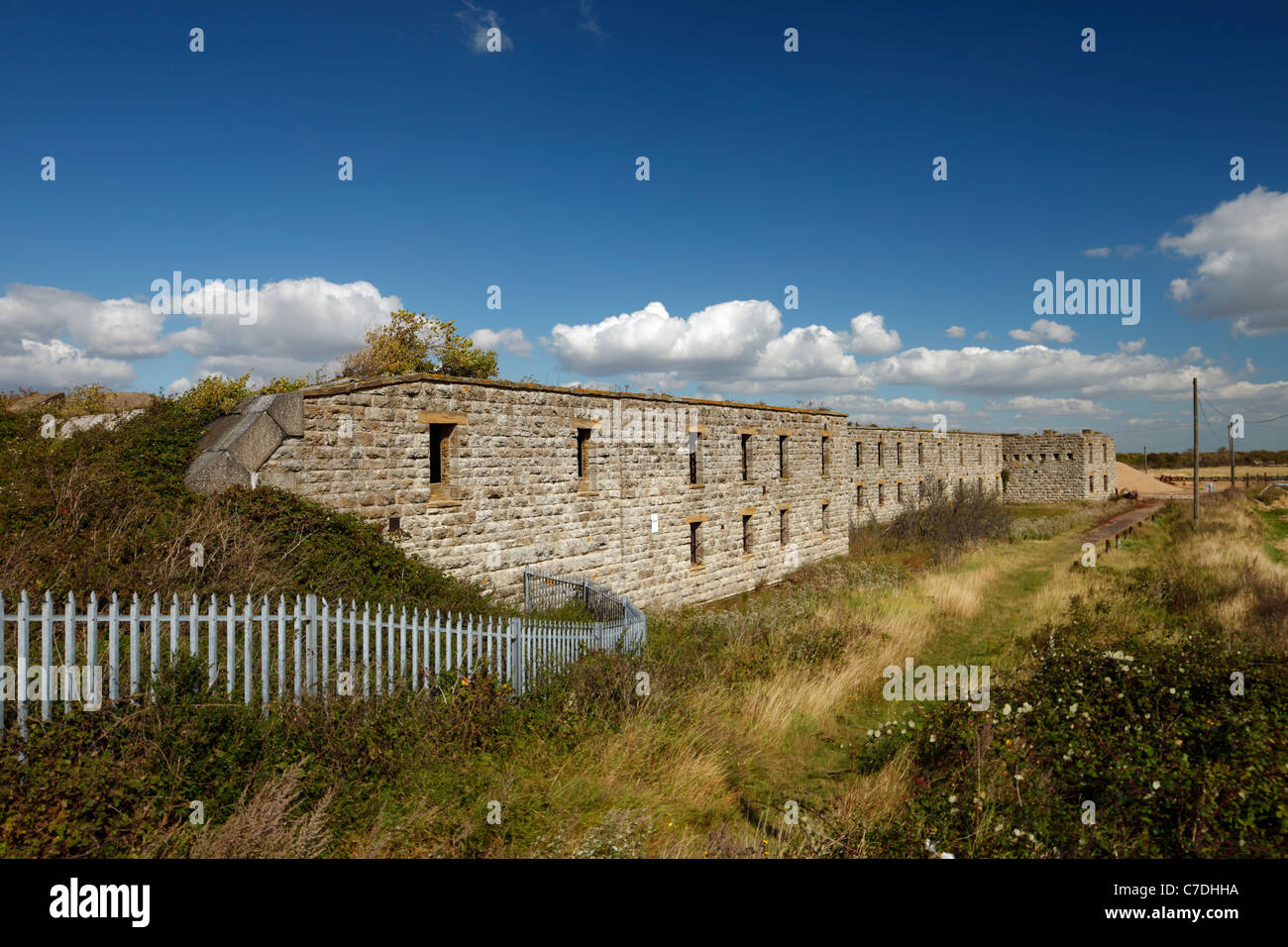 Cliffe Fort. Stock Photo