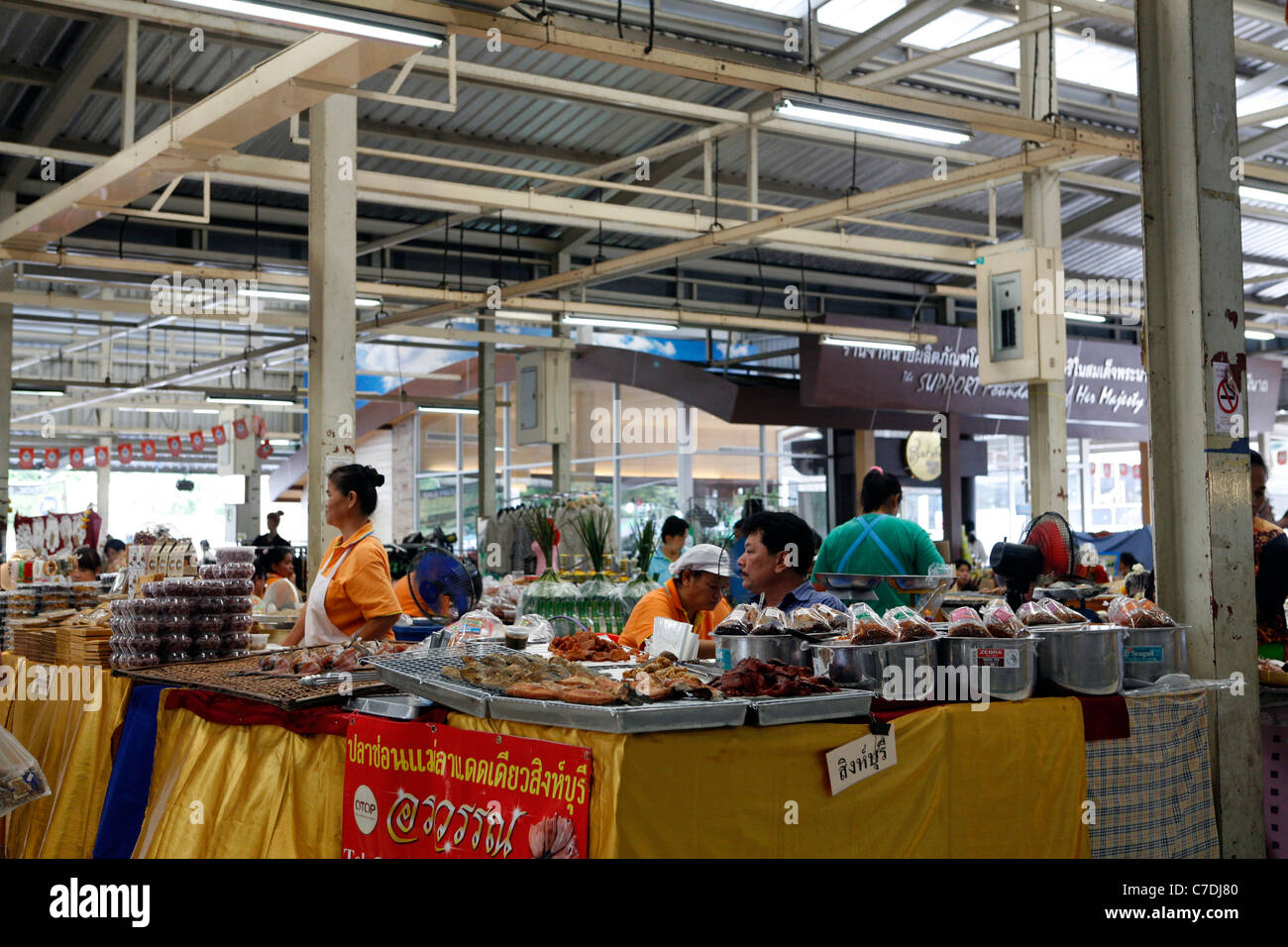 Bangkok Food market, Thailand Stock Photo Alamy