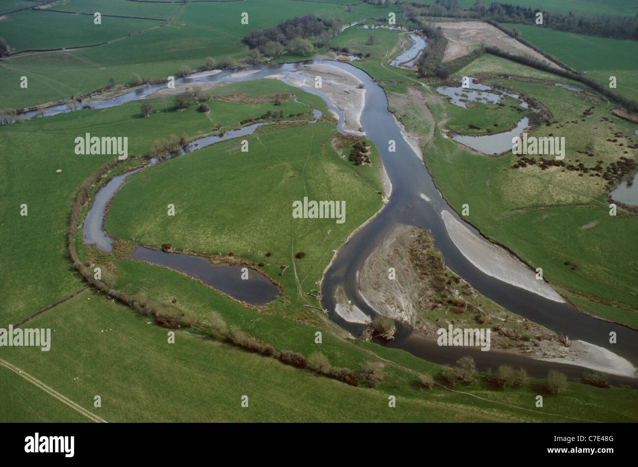 Oxbow lake meander hi-res stock photography and images - Alamy