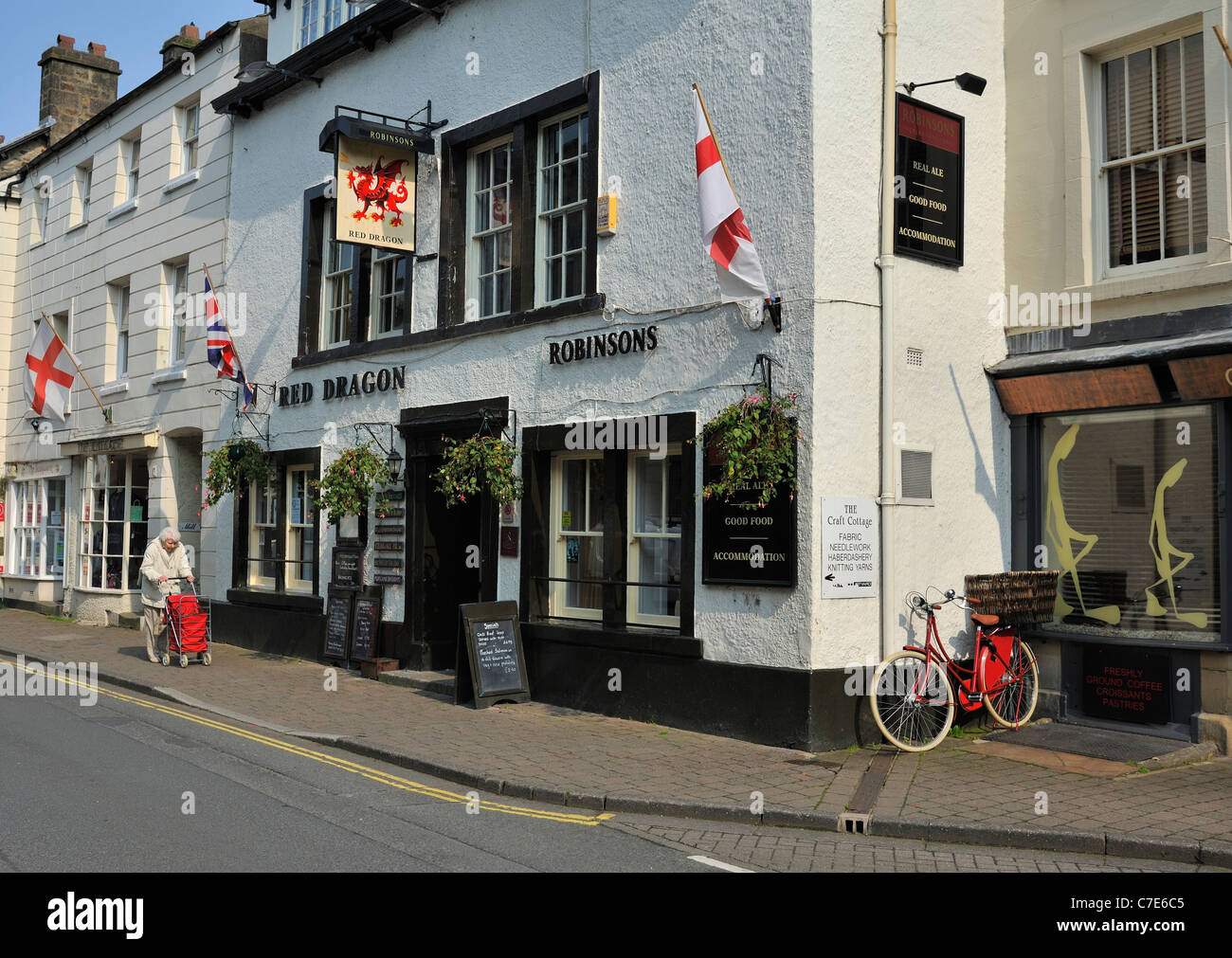 The Red Dragon, Kirkby Lonsdale Stock Photo Alamy The Red Dragon, Kirkby Lonsdale Stock Photo Alamy