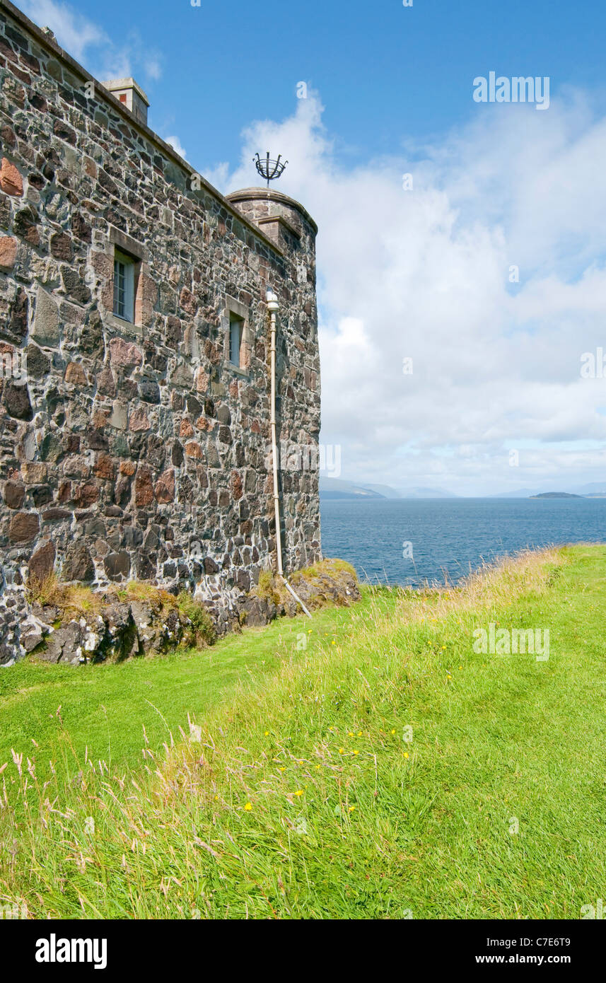 detail of Duart Castle on the Isle of Mull Stock Photo