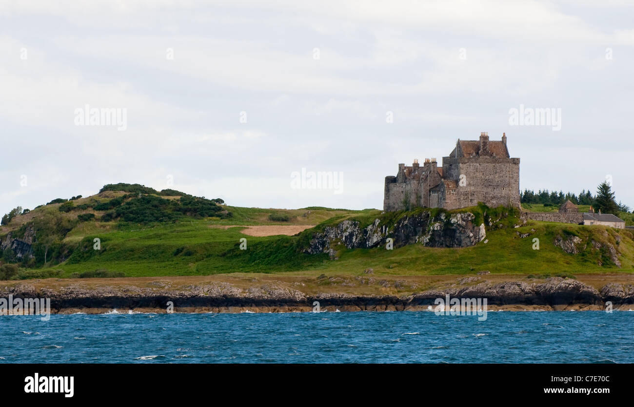 Duart Castle on the Isle of Mull in Scotland Stock Photo