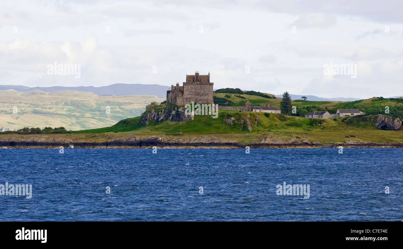 Duart Castle on the Isle of Mull Stock Photo