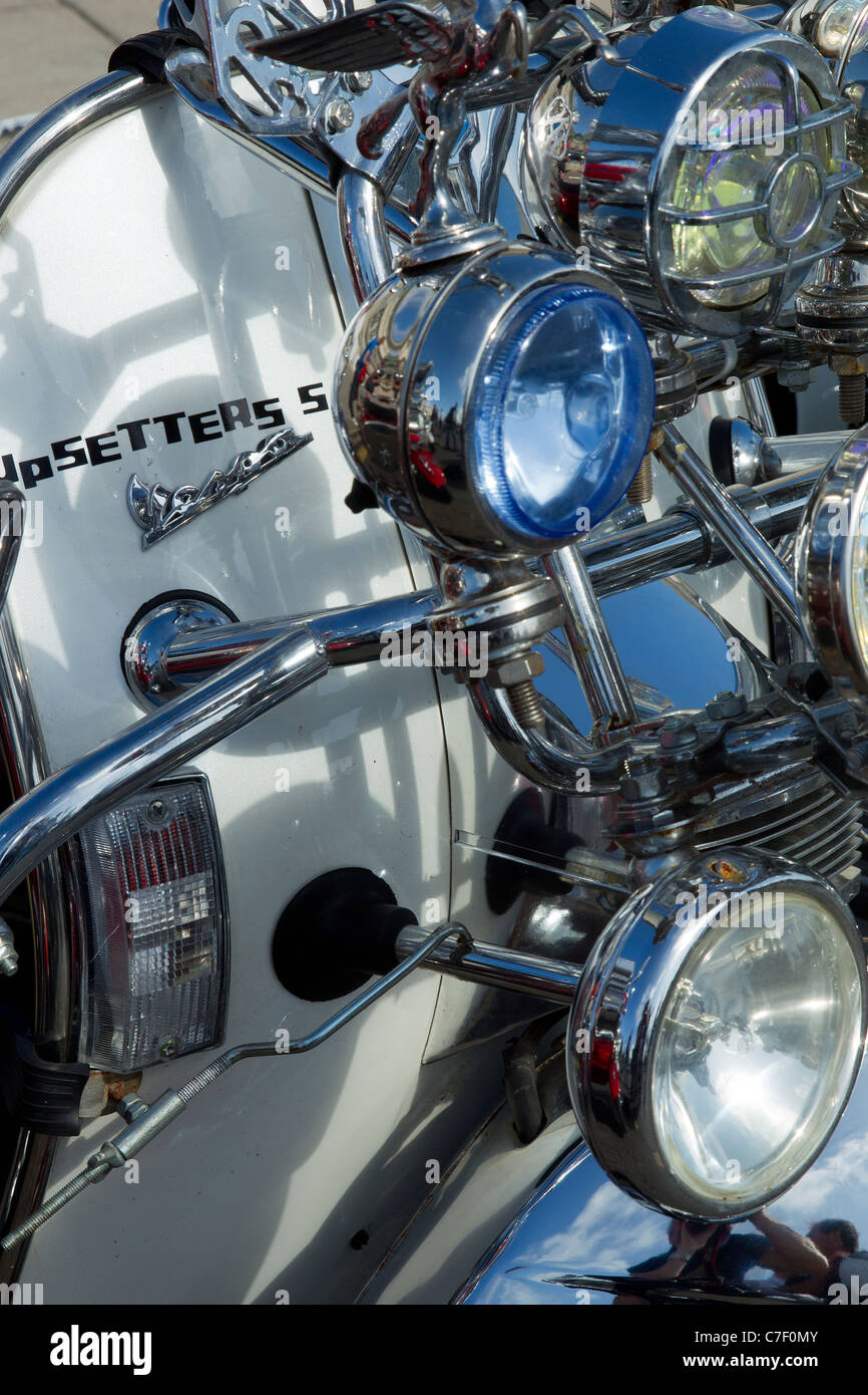 Ace Cafe London to Brighton motorcycle rally Stock Photo