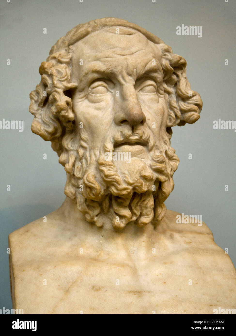 Greek Philosophers Bust in the British Museum in London England Stock ...