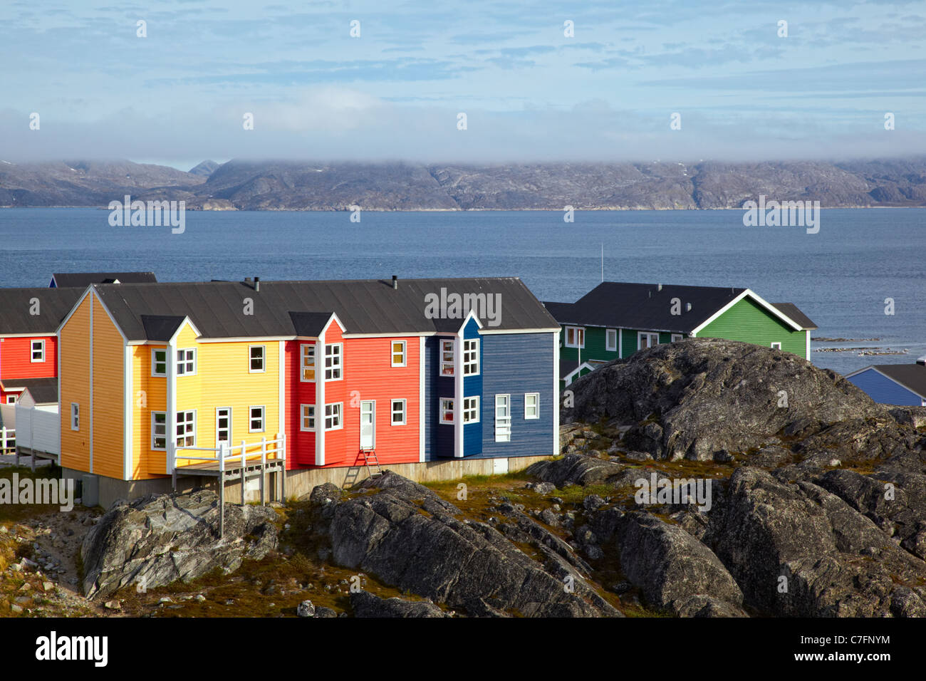 Colorful Houses Nuuk Greenland Stock Photos & Colorful Houses Nuuk Greenland Stock Images Alamy