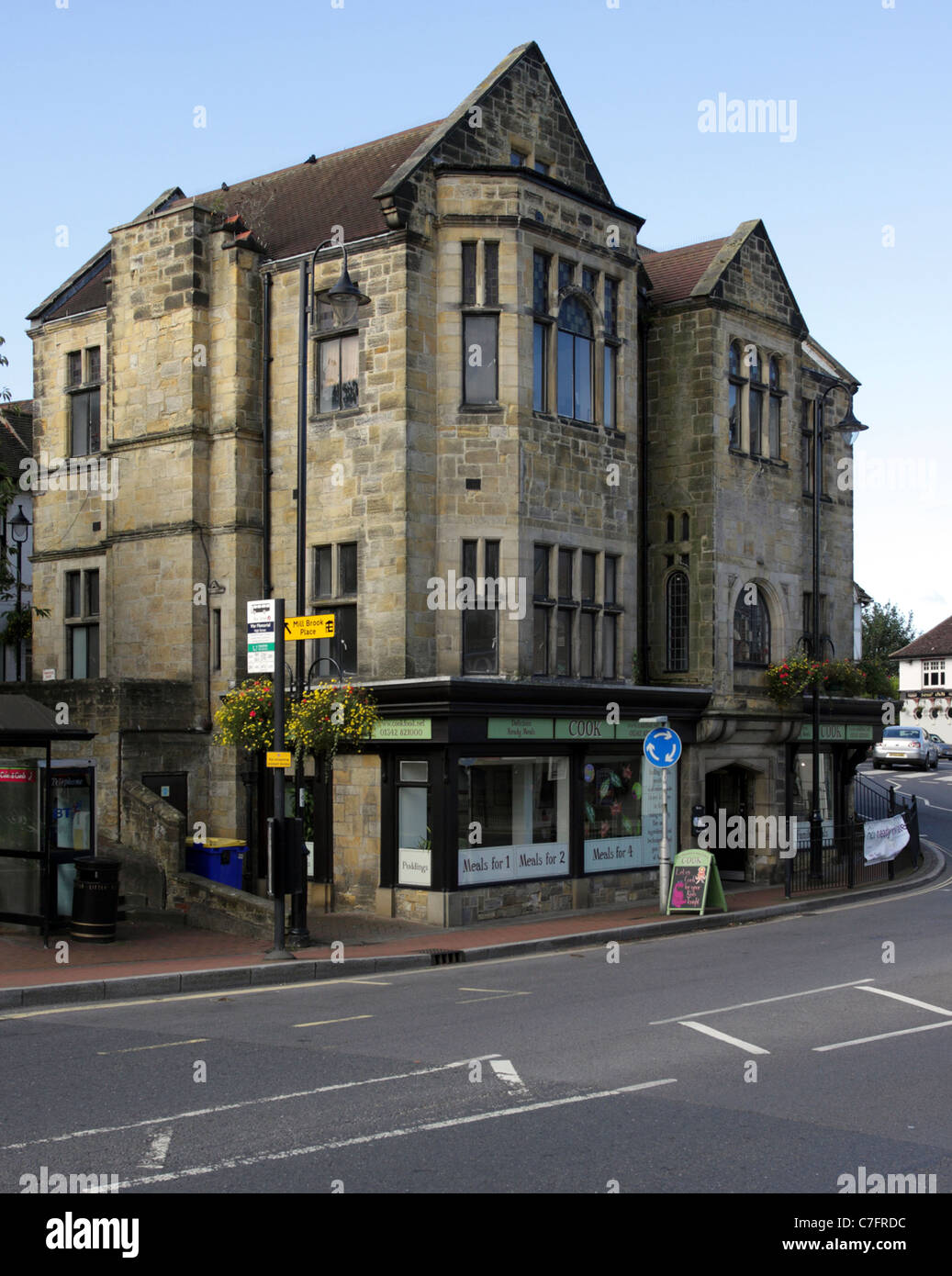 Period architecture in High Street East Grinstead, West Sussex, England
