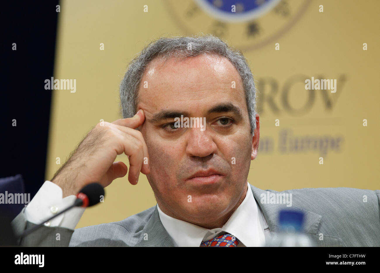 Just two World Champions cracking a joke. A beautiful photo of Garry  Kasparov and Ding Liren at the Superbet Chess Classic, captured by…