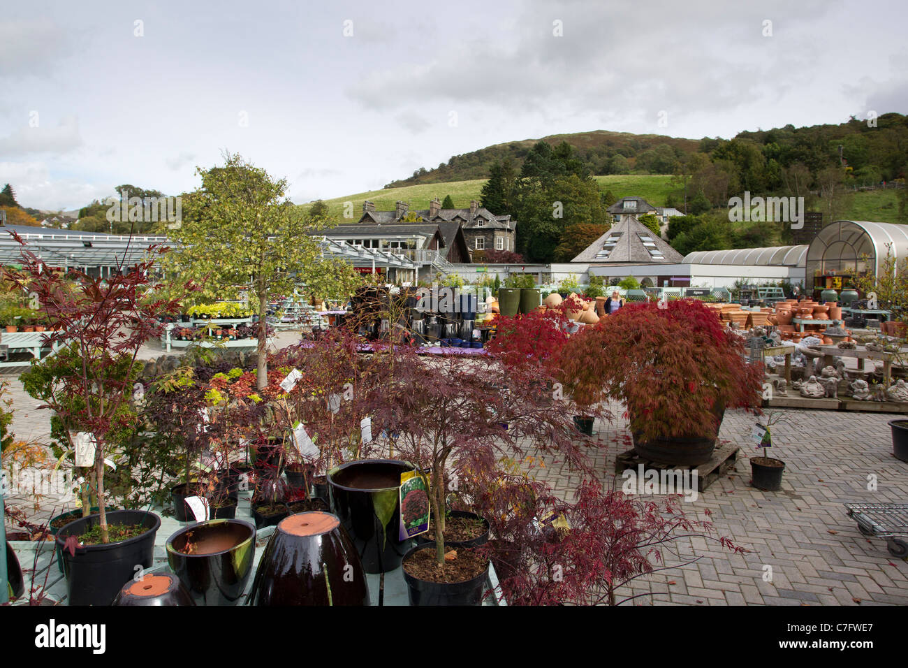Hayes Garden World Garden Centre Ambleside Cumbria North West England United Kingdom UK Great