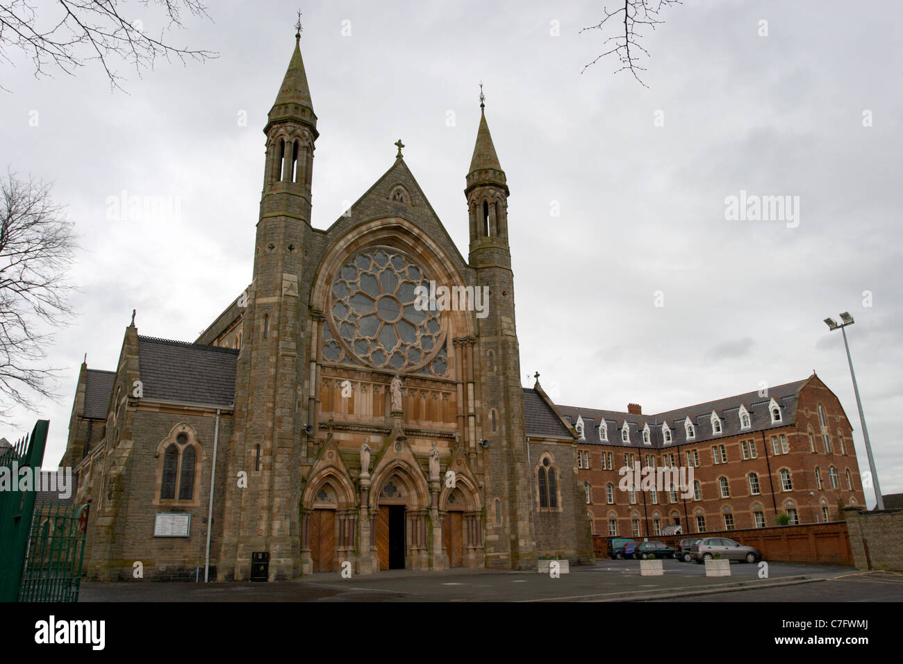 clonard monastery west belfast northern ireland Stock Photo Alamy