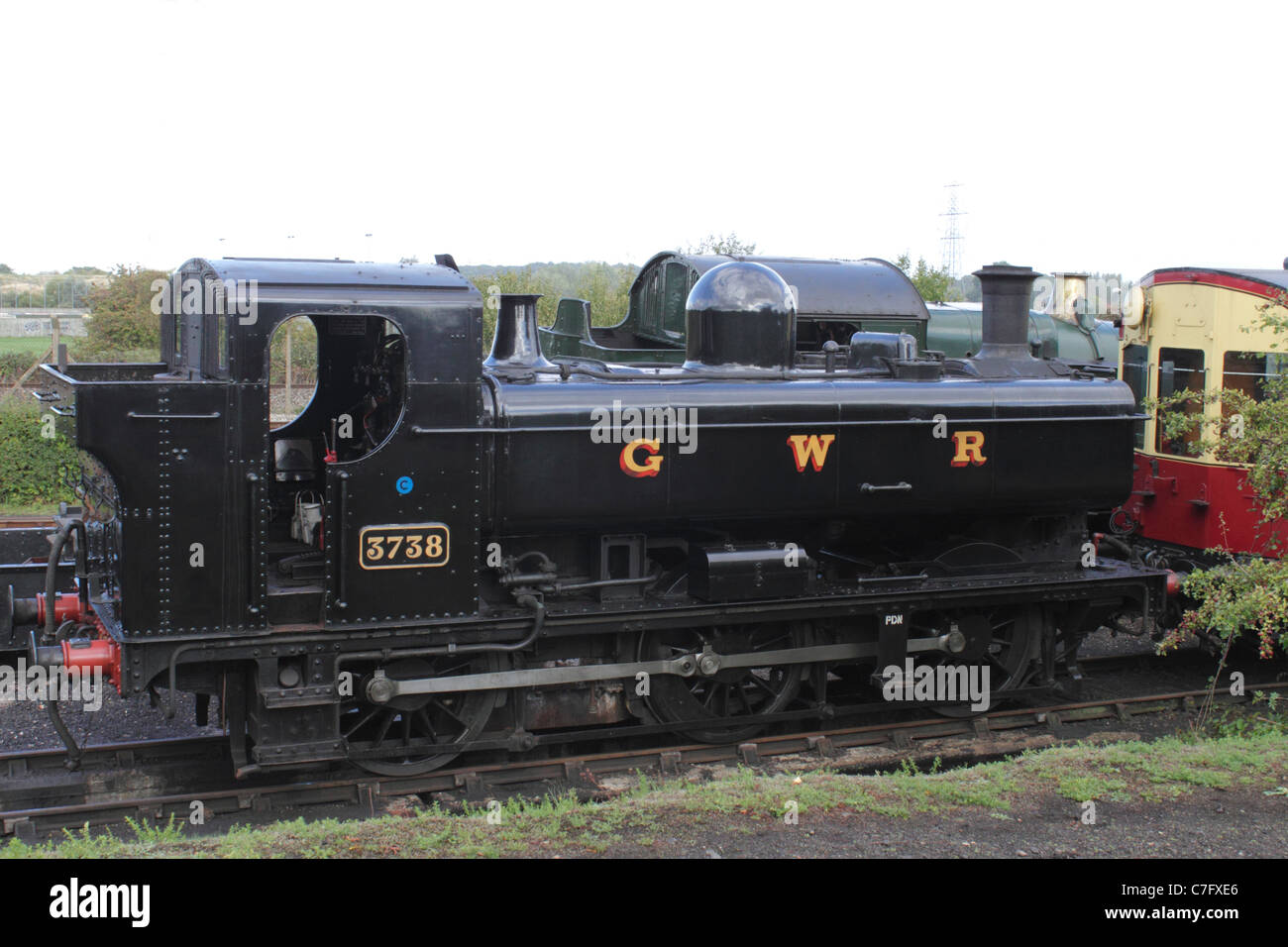 3738 060 Panier Tank Steam Locomotive at Didcot Railway Centre September  2011 Stock Photo - Alamy