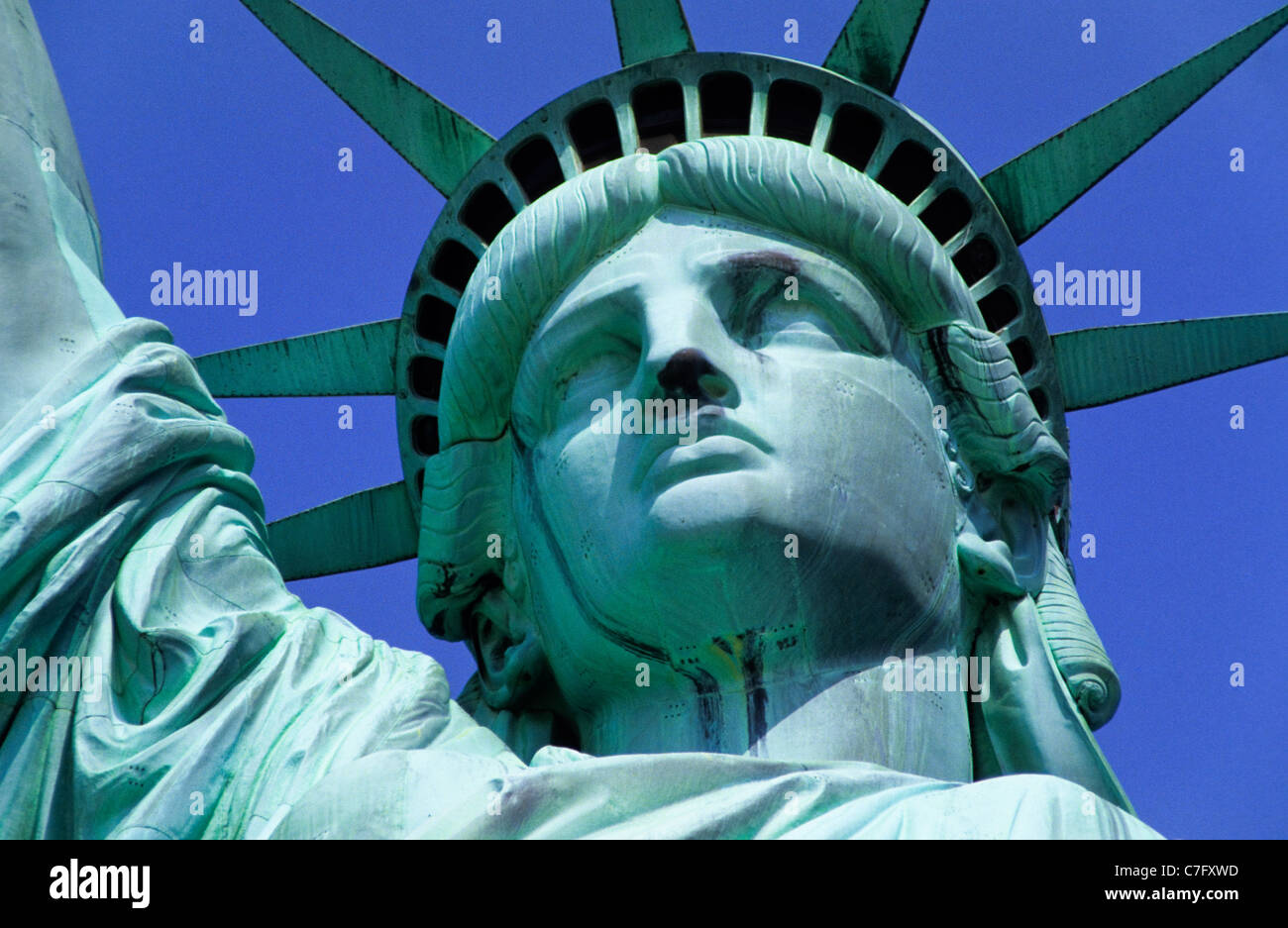 Portrait of Statue of liberty in New York City, USA Stock Photo - Alamy