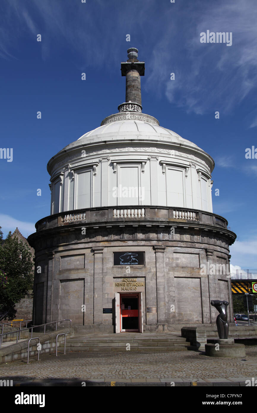 City of Perth, Scotland. The Fergusson Gallery houses works by John Duncan Fergusson and