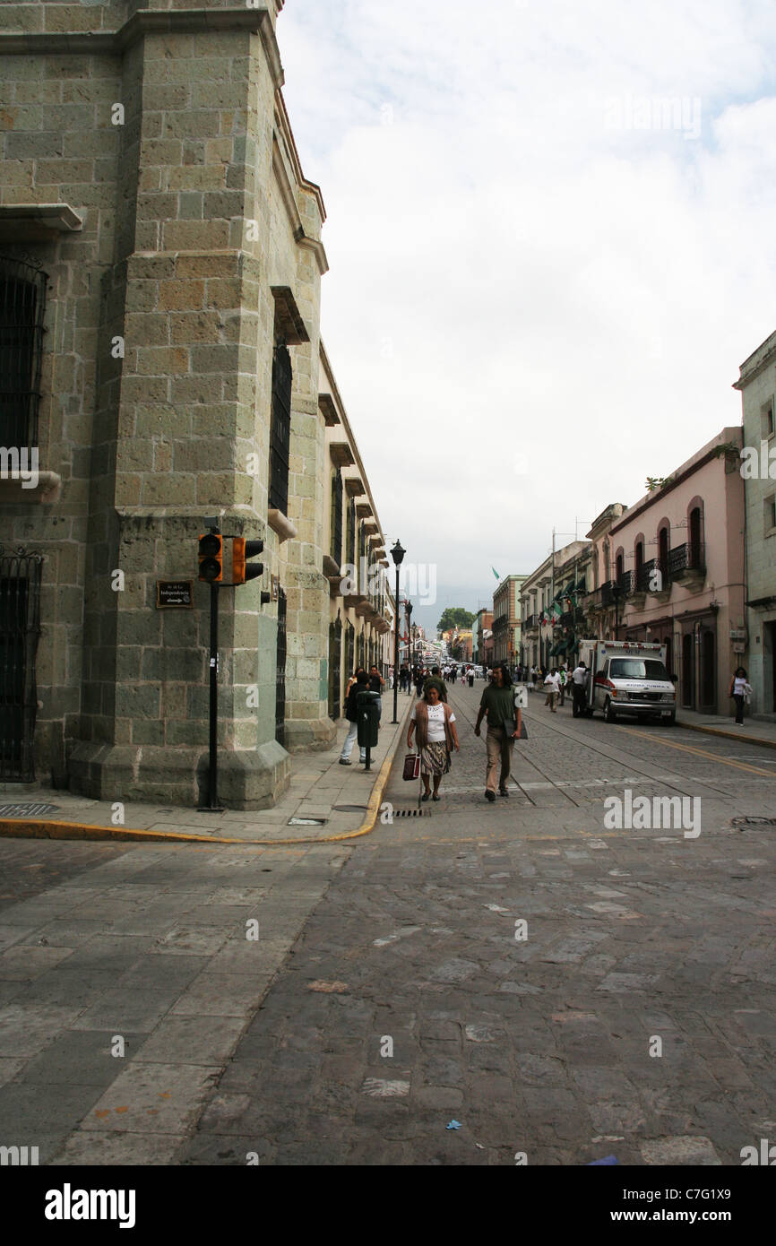 Oaxaca city, Mexico. World Heritage Site UNESCO Stock Photo Alamy