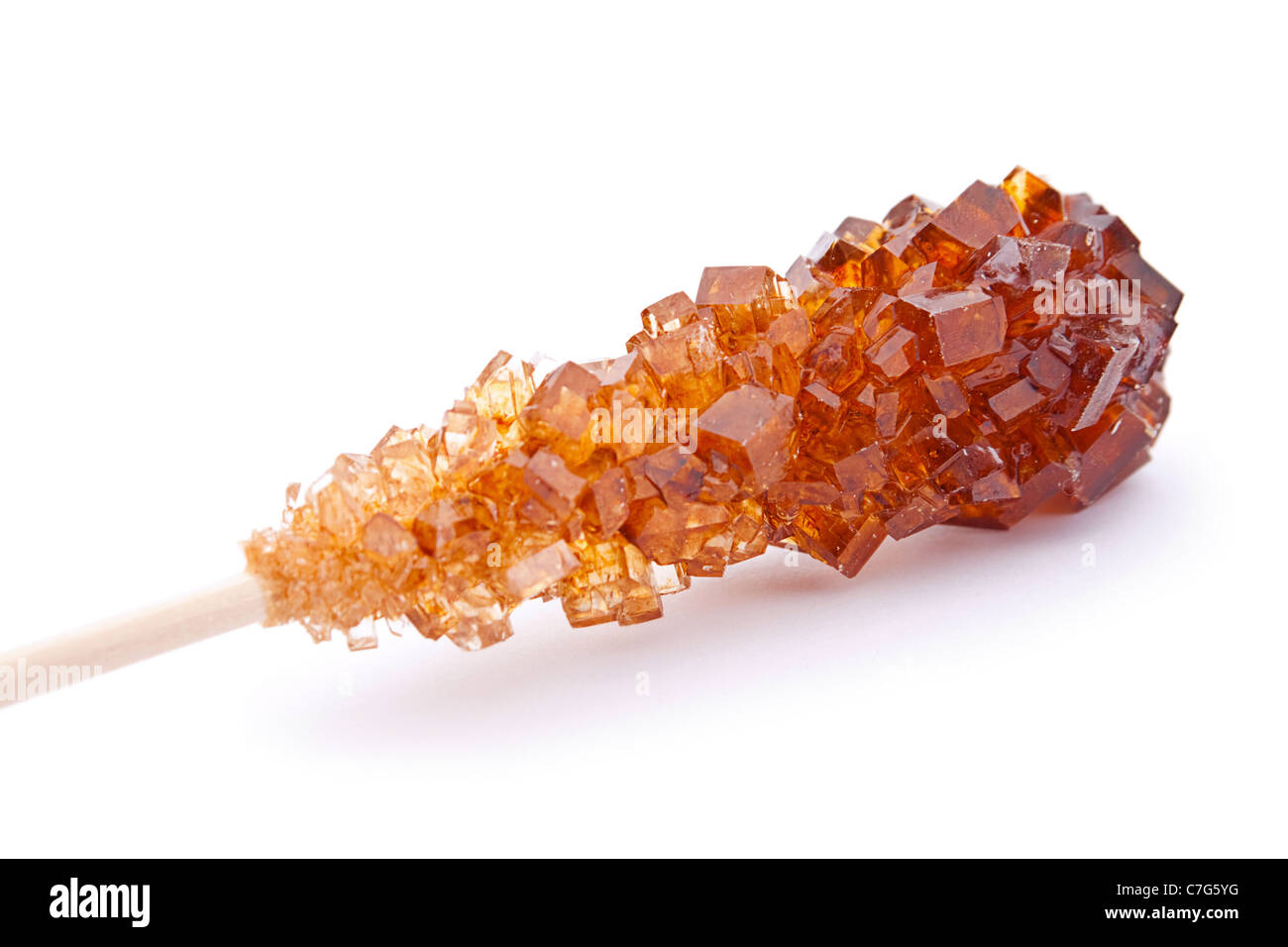 Brown amber sugar crystal on wood stick Stock Photo Alamy Brown amber sugar crystal on wood stick Stock Photo Alamy