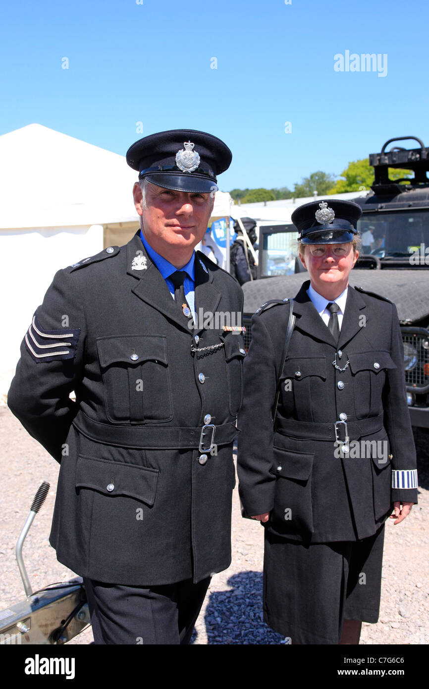 Old British Police Uniform