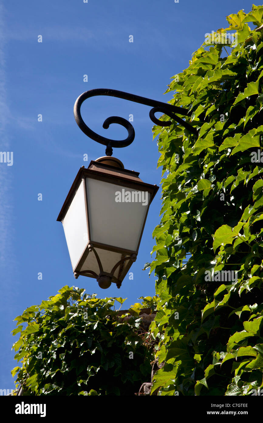 Low angle view of a street lamp Stock Photo