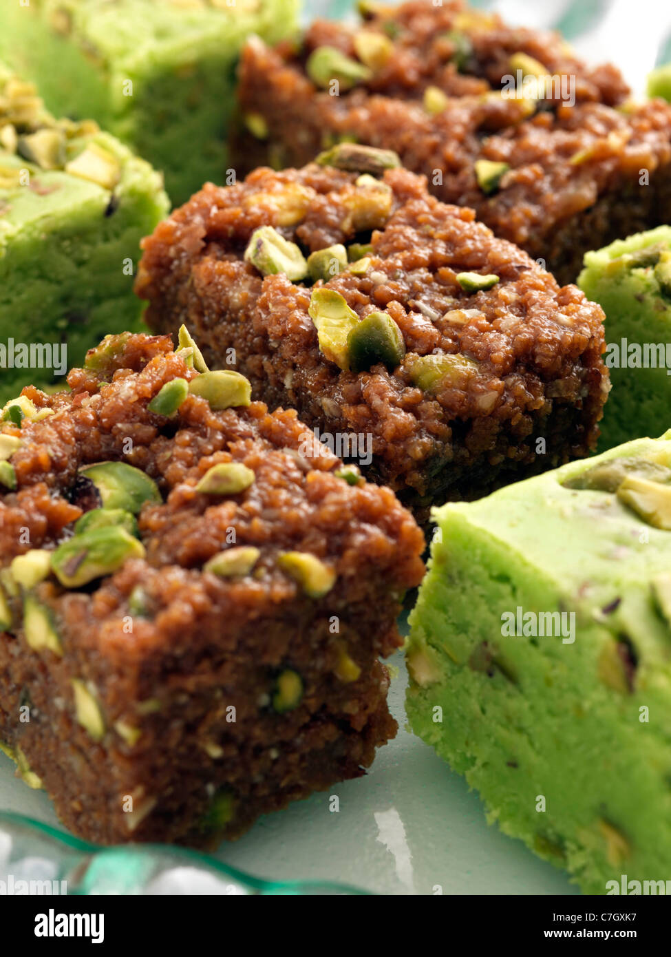 Pakistani confection Stock Photo