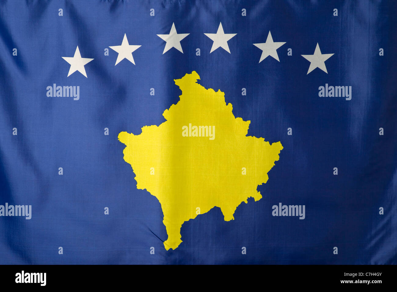 Kosovo map flag hi-res stock photography and images - Alamy