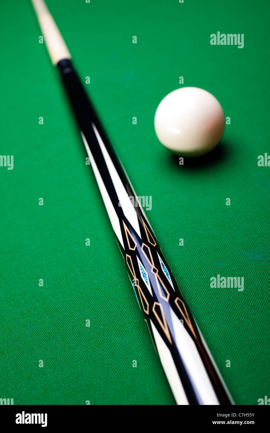 Billiard ball close up Stock Photo Alamy