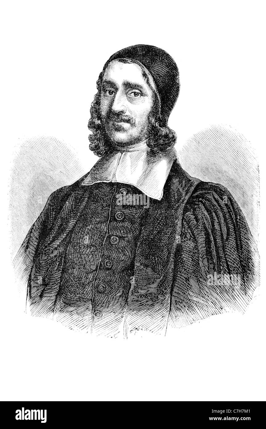Richard Baxter Puritan church leader poet hymn writer music theologian controversialist chief of English Protestant Schoolmen mi Stock Photo