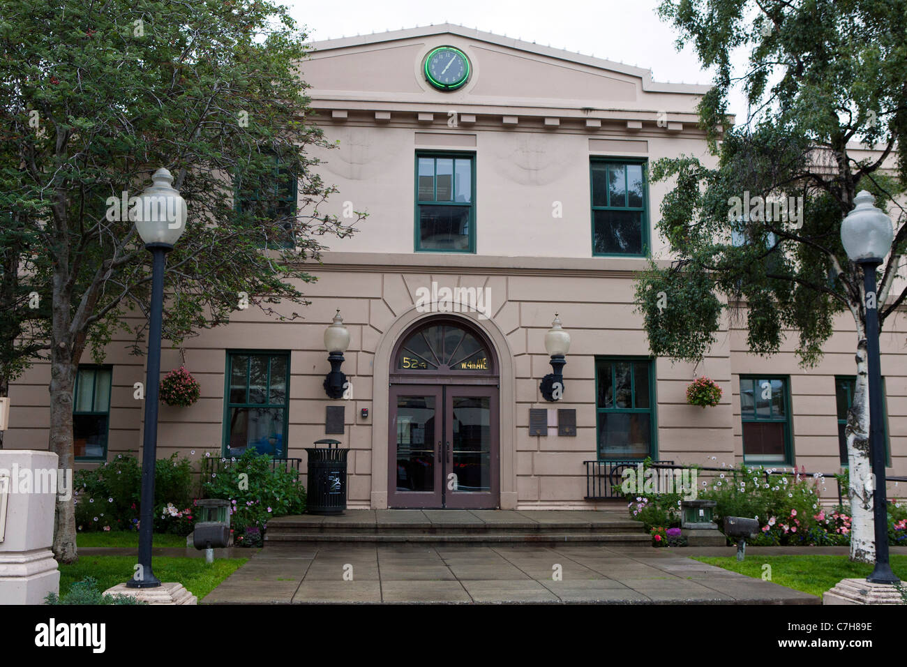 Anchorage Alaska Downtown Stock Photos & Anchorage Alaska Downtown