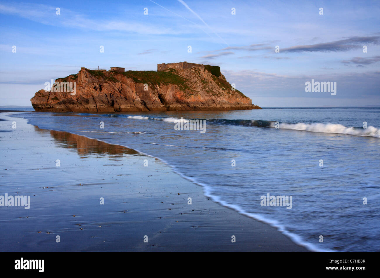 St. Catherine's Island, Tenby, Pembrokeshire, South Wales Stock Photo