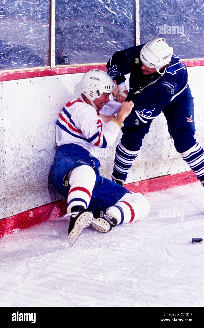 Ice hockey fighting hires stock photography and images Alamy