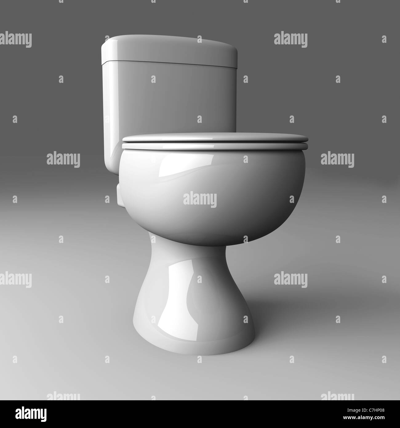 Toilet flush tank Black and White Stock Photos & Images Alamy