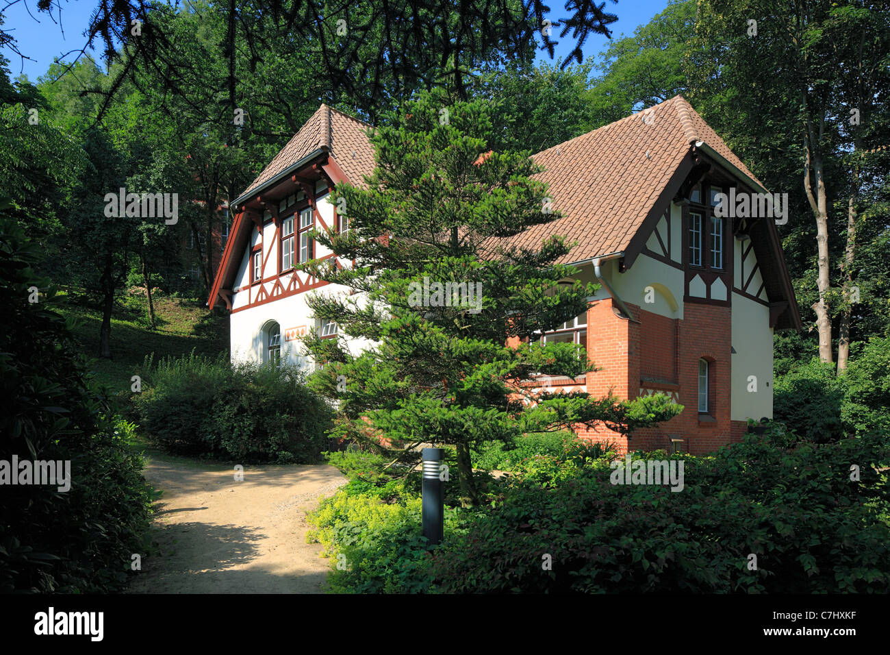 Alter Botanischer Garten Literaturhaus Von Schleswig Holstein Kiel Kieler Foerde Ostsee Schleswig Holstein Stock Photo Alamy
