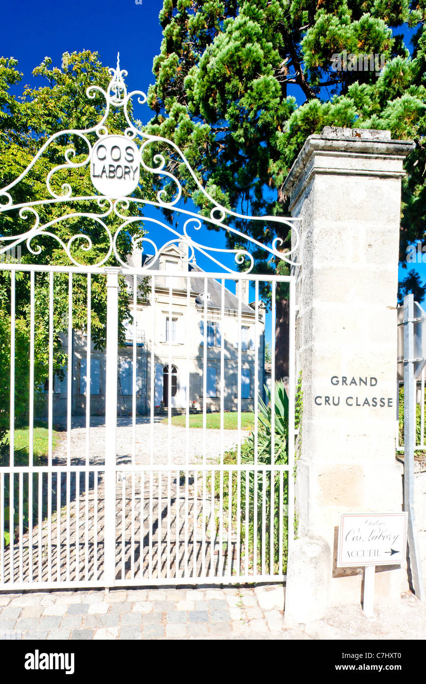 Chateau Cos, Bordeaux Region, France Stock Photo - Alamy